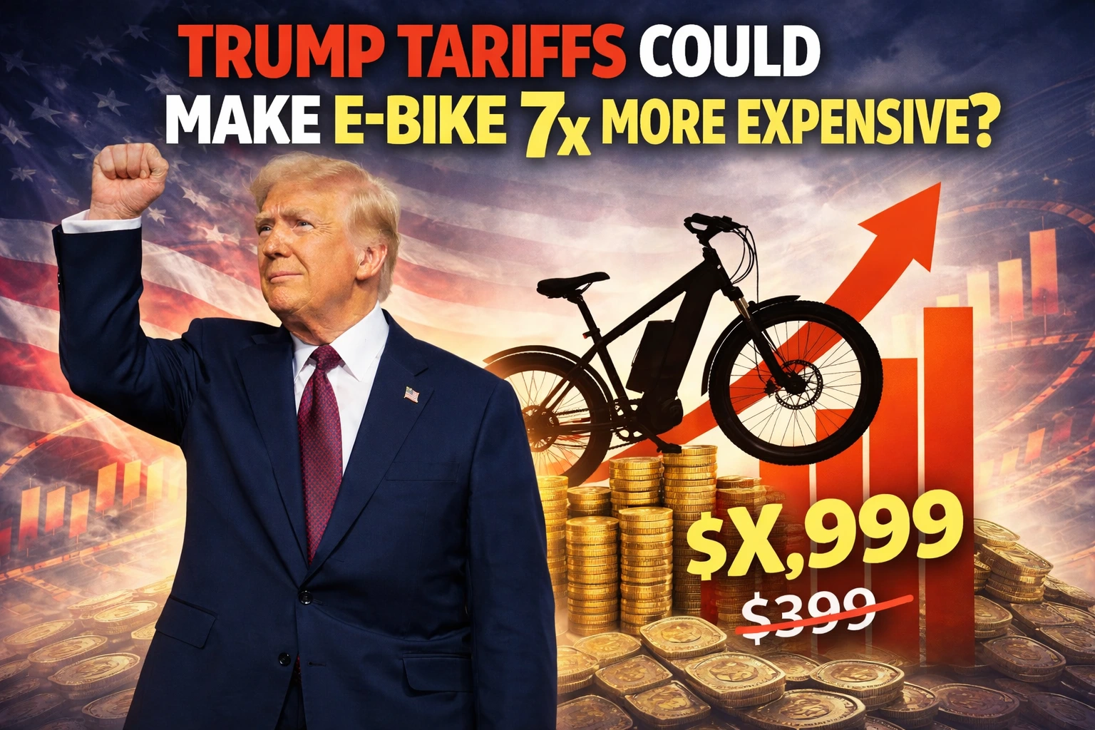 Trump Tariffs on E-Bikes — How Stacked Duties Could Push Prices to 7x